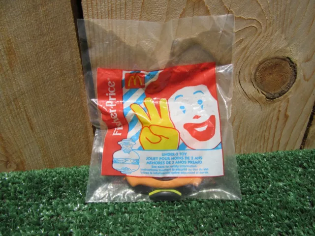 Vintage 1997 McDonalds Happy Meal Hamburglar Fisher Price Toy