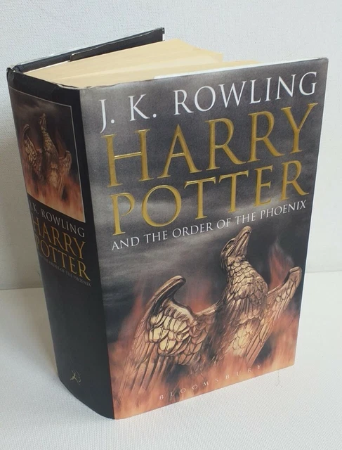 HARRY POTTER AND Order of the Phoenix JK Rowling Adult Edition First ...