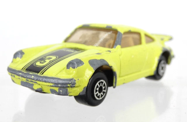 Voiture Miniature PORSCHE TURBO MC TOY 1/64 - Occasion, Quelques éclats, Collection