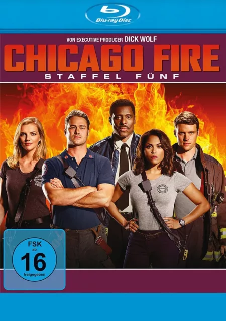 Chicago Fire - Season/Staffel 5 # 6-BLU-RAY-BOX-NEU