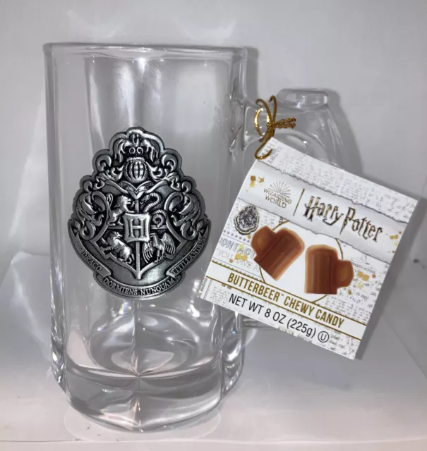 Universal Studios~*Wizarding World of Harry Potter*~ Glass Stein Mug~BUTTERBEER