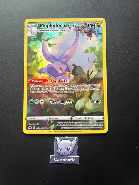 Coffret Pokémon Muplodocus Hisui GG21/GG70 – Full Art Alternative – Myboost X – Zénith Suprême