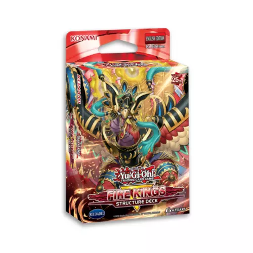 Mazzo Structure Deck I Re del Fuoco Fire Kings ENGLISH SR14 YUGIOH ANDYCARDS