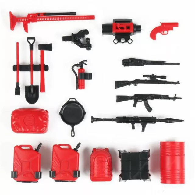 20PCS Car Body DIY Decorative Tools Parts for WPL JJRC 4WD 6WD Off-road RC Car