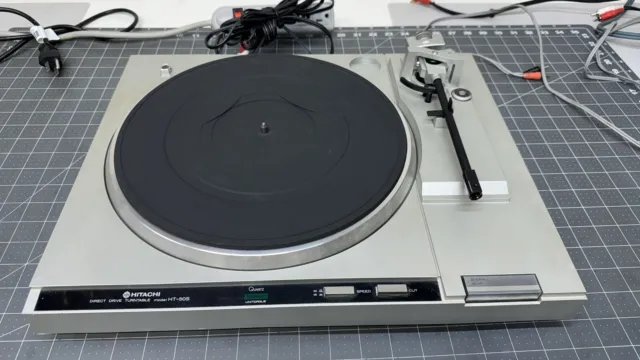 Hitachi Model HT-50S Direct Drive Turntable No Cartridge Doesn’t Power On Repair