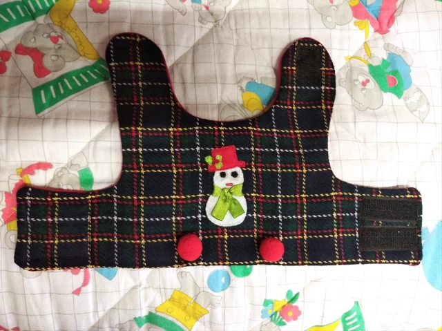 Vestito Per Cane Natale Abito Cane Natalizio Fatto A Mano Animali Festa Tg XXS