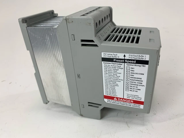 Allen-Bradley 160-Ba02nps1 Drive;Ac,Smart Speed,3Ph,380-460Vac