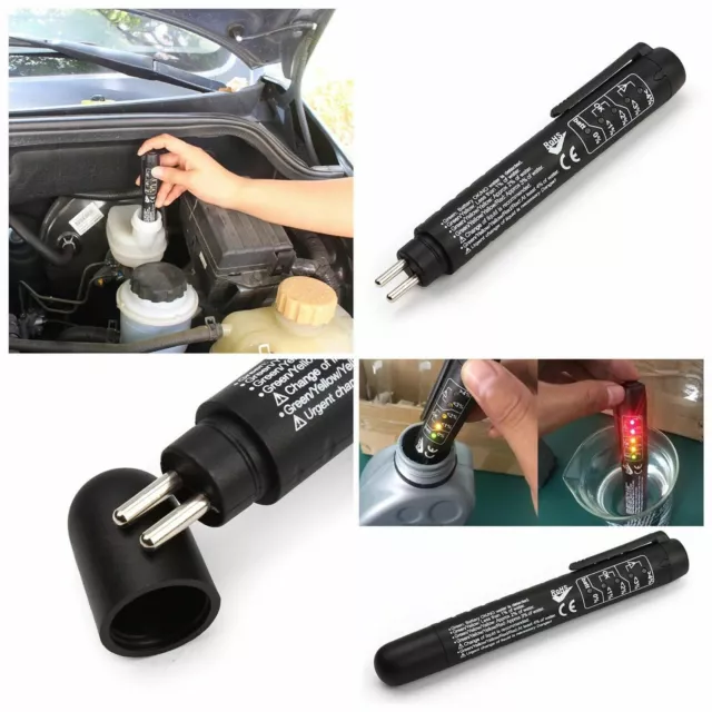 Professional pen tester to measure the wear of car brake fluid on led