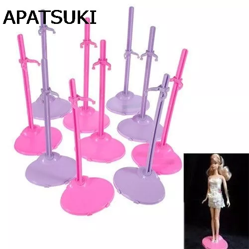 5sets/lot Doll Toy Stand Support for 1/6 Dolls Prop Up Mannequin Model Display