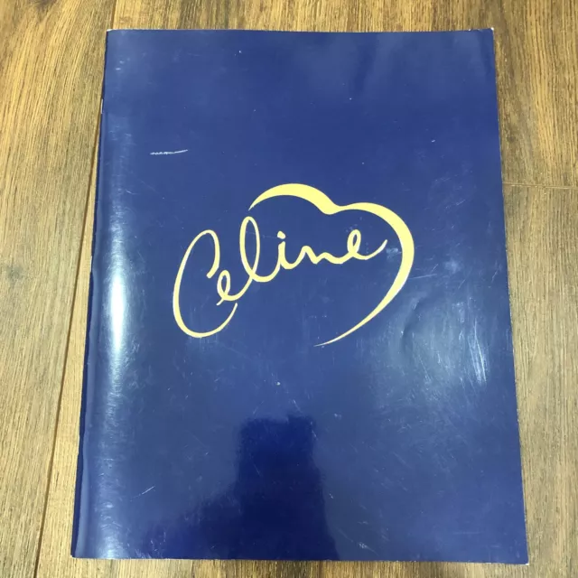 Celine Dion 1998 Let's Talk About Love World Concert Tour Program Book READ DES.