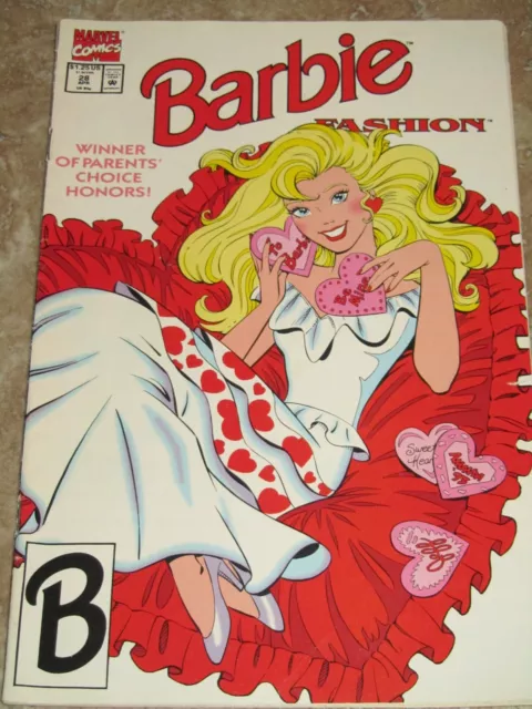 Barbie Fashion Comic Book Vol 1 Issue #28 April 1993 Marvel Comics