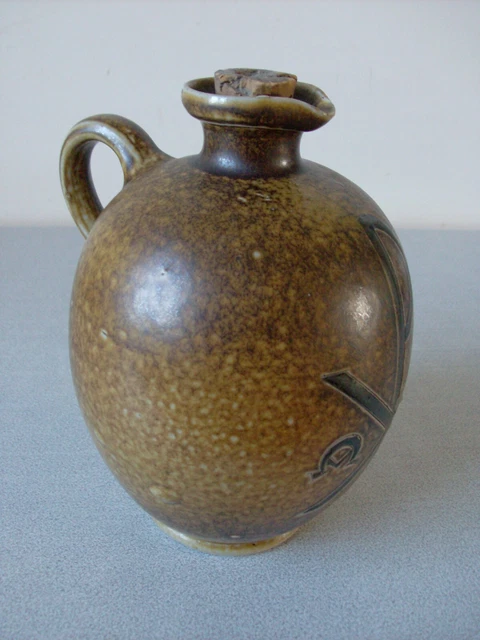 Cruche carafe en grès PTF Peter Friedrich Thewalt Alpha Omega de 1878 pour 18 cm 4