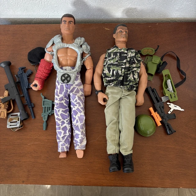 Lot D'accessoires Action Man Hasbro 1975 - Militaires - Occasion Sous Blister