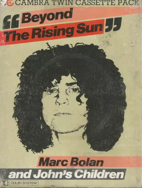 2x cassette MARC BOLAN & JOHNS CHILDREN - Beyond The Rising Sun Boxed Set Tapes