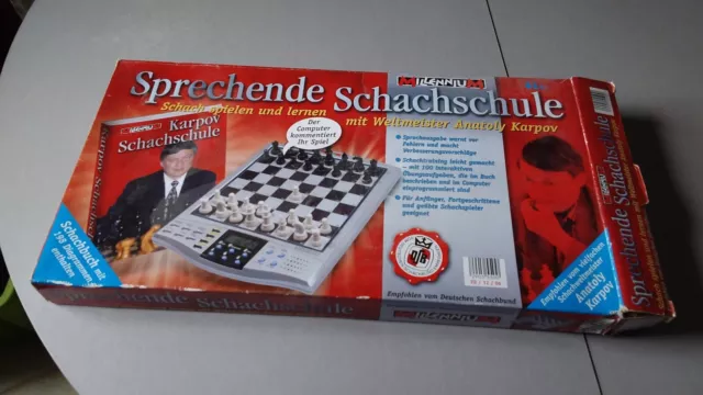 Gesellschaftsspiel Millennium Sprechende Schachschule Karpow Unbenutzt Aber Oxid
