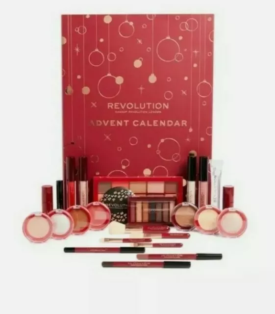New Revolution Advent Calendar Makeup Gift set Ideal for valentines Christmas