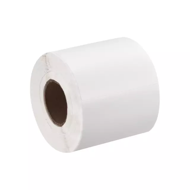 Térmica Etiqueta Envío Pegatinas 80x60mm en 1 Fila, Blanco 700 Etiquetas 1 Rollo