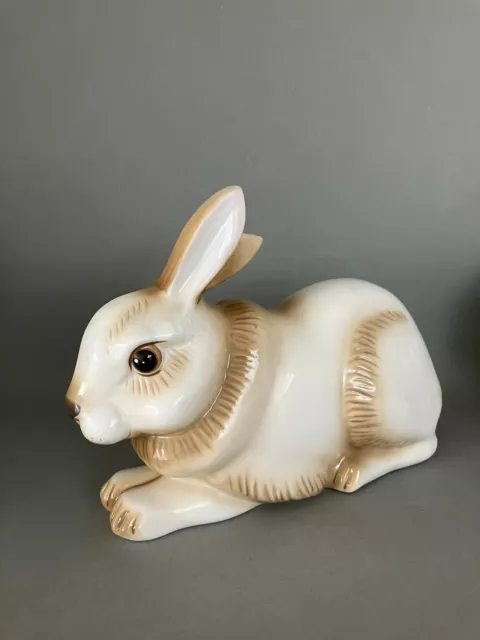 Hase Villeroy & Boch Mettlach Porzellan Hasenfigur " Farmers Bunnies "