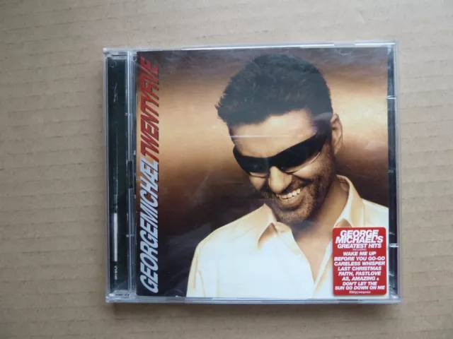 GEORGE MICHAEL - TWENTYFIVE - 2xCD ALBUM SET - STICKERED CASE  - WHAM  - S/B 2