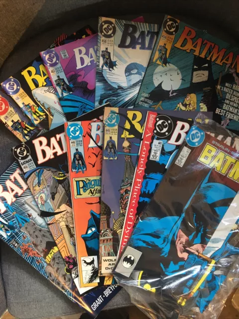 DC COMICS Batman Job Lot x11 Various Issues Between 422 & 470