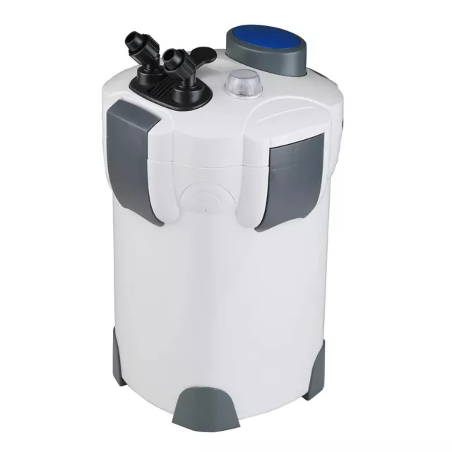 100 Gallon Aquarium Fish Tank Canister Filter + 9W UV Sterilizer 370 GPH
