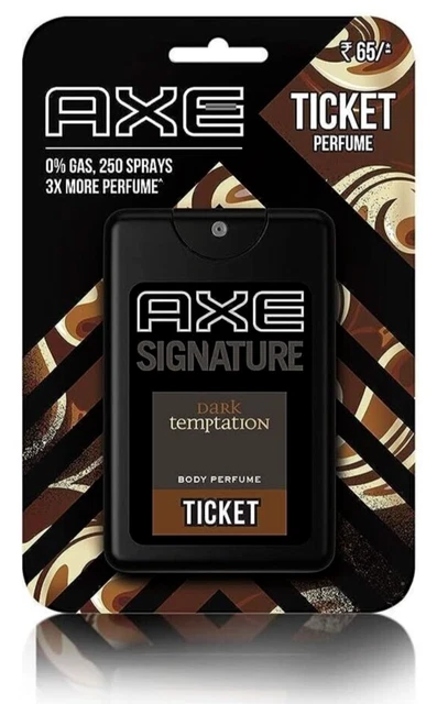 AXE SIGNATURE TICKET Dark Temptation Deodorant Body Perfume for