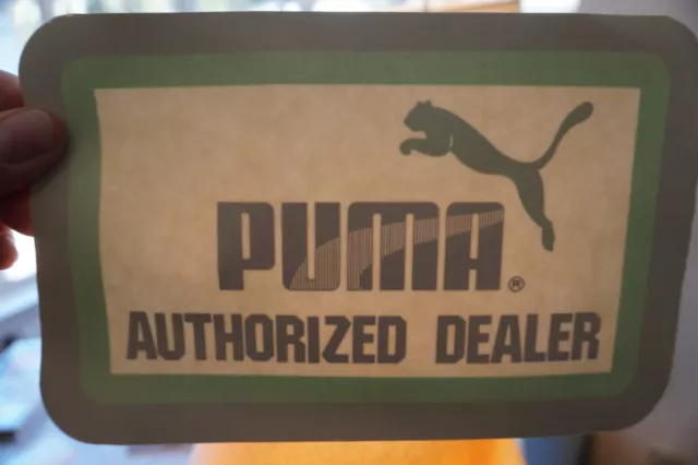 PUMA Shoe Footwear Shop Tennis Running Vintage STICKER