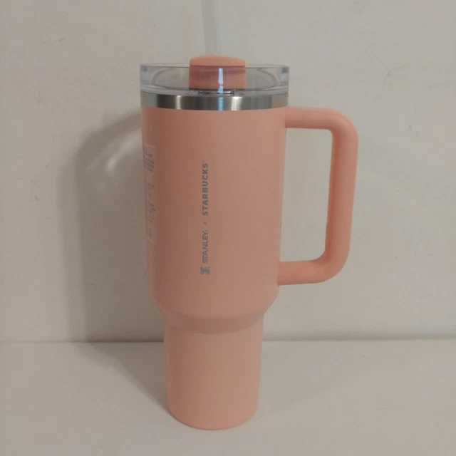 STANLEY X STARBUCKS Target Exclusive 2023 Peach/Pink 40oz Tumbler NEW