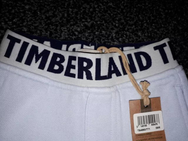 Short bébé garçon bleu bermudes TIMBERLAND 9 mois neuf avec étiquettes 3