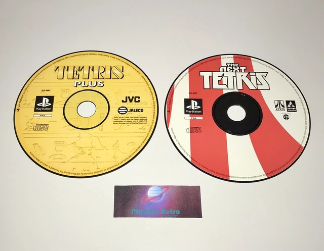 Lot De 2 Jeux Tetris PS1 – Version Française Loose – Sony PlayStation