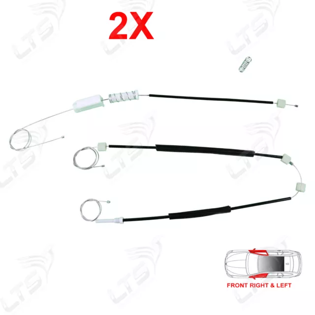 2X Mercedes Cls W219 Window Regulator Repair Kit Front Left Right Side 2004-2010