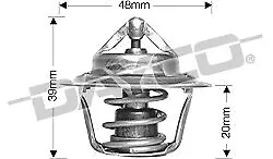 Dayco Thermostat DT16B  suits Daewoo/holden/ford/vw