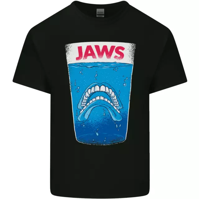 Jaws Funny Parody Dentures Skull Teeth Kids T-Shirt Childrens