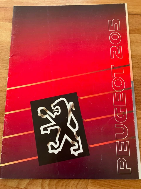 PEUGEOT FOURGON J5 1983 catalogue presse prospectus brochure publicité