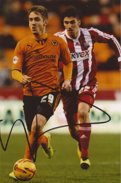 WOLVES: KEVIN DOYLE SIGNED 6x4 ACTION PHOTO+COA *COLORADO RAPIDS*