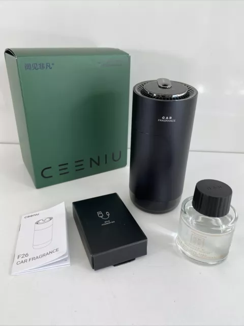 Ceeniu Smart Car Air Fresheners, A New Smell Experience By Atomization,  Each Bottle Perfume Lasts 4 Months, Adjustable Concentration, Auto On/Off