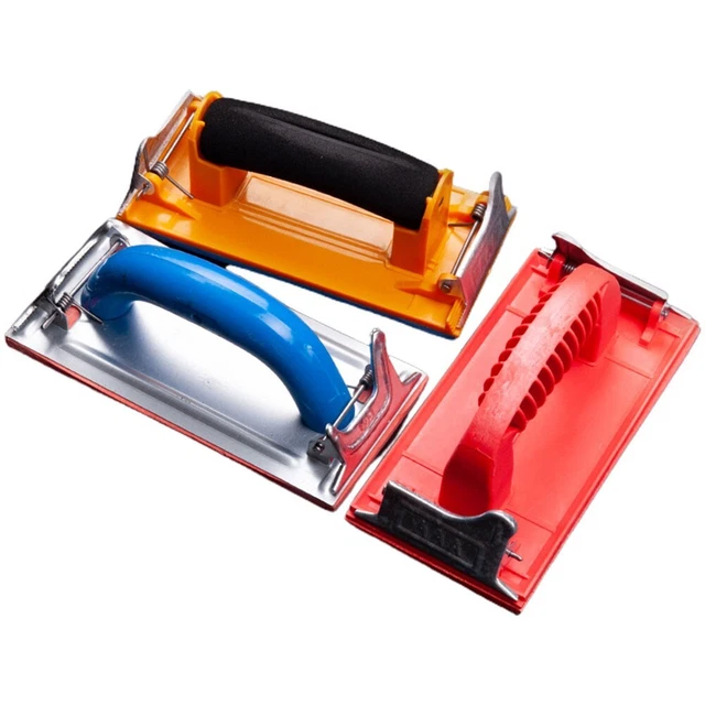Sandpaper Holder,Grinding Polish Tool,Woodworking Abrasive Tool,Wall Sand Board*