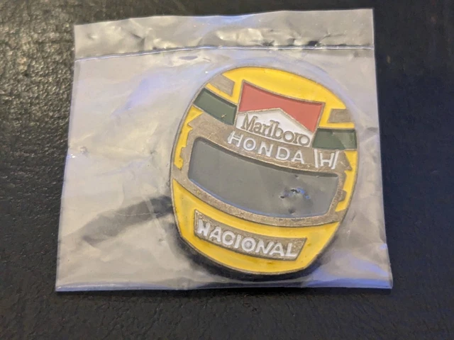 Pins Ayrton Senna – lapel pin McLaren Honda – Saison 91