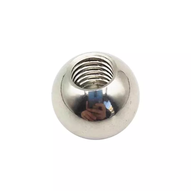 Thread Balls Bearing Round Ball Half-hole Stainless Steel M8-M20 Dia 15mm-60mm