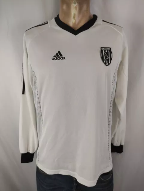 Adidas Cesena 2002/03 Maillot Football Homme Taille L Soccer Vintage Jersey