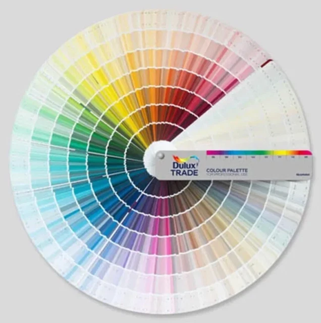 DULUX TRADE COLOUR Palette Fan Deck Swatch Card 2024/2025