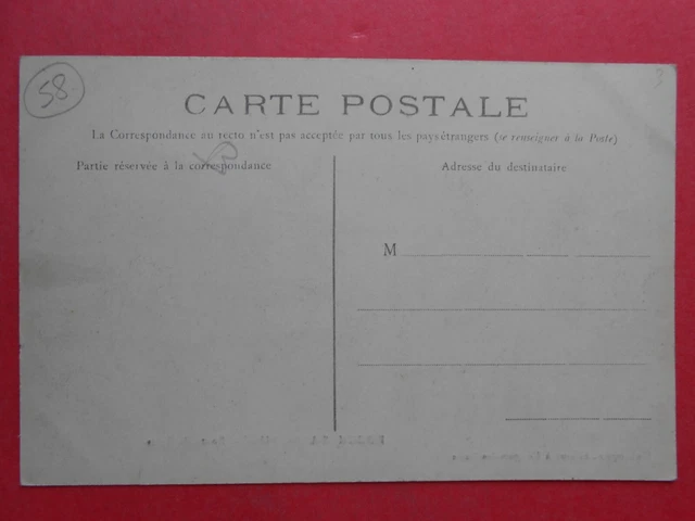 POUGUES-LES-EAUX (2422 H.): The Route de Paris. 2