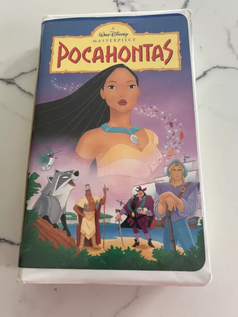 Walt Disney POCAHONTAS VHS (1996) Masterpiece Collection #5741