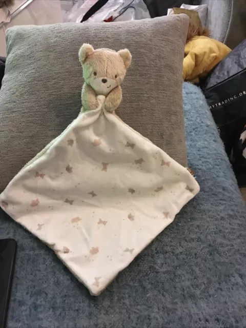 Mothercare comforter teddy bear blankie sale