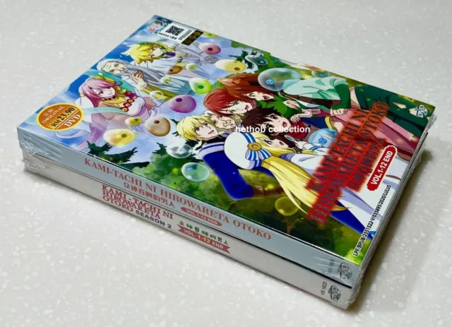 Anime DVD Kami-Tachi Ni Hirowareta Otoko Season 2(1-12End)Eng Dub