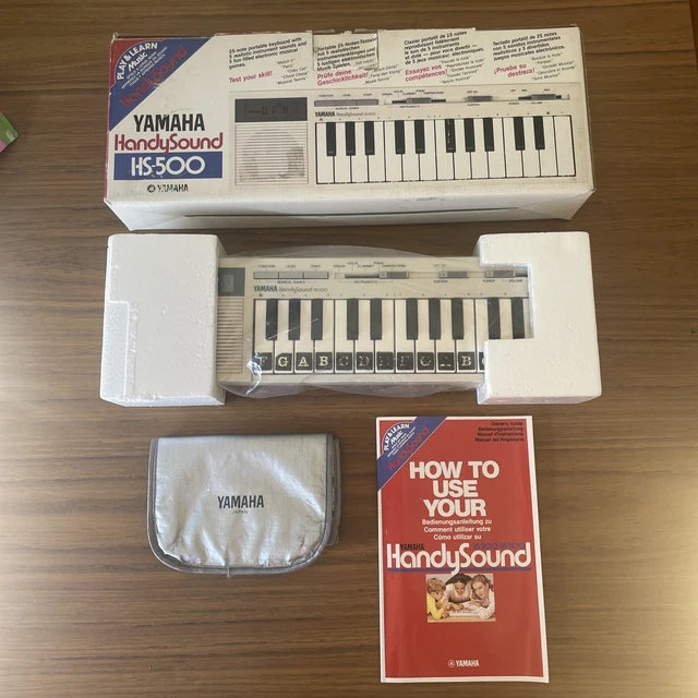 VINTAGE YAMAHA HANDY Sound Model HS-500 Digital Keyboard