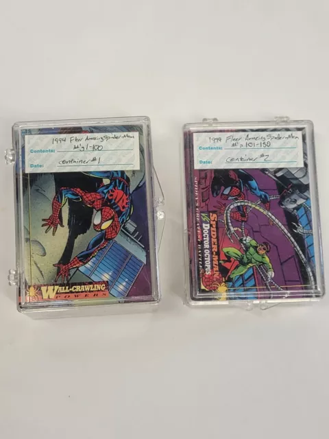 1994 Marvel Fleer Amazing Spider-Man 150 Complete Base Card Set Venom Carnage