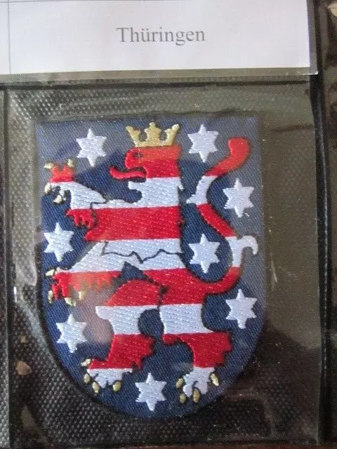 THÜRINGEN WAPPEN 5X7CM Aufbügeln / Nähen EUR 5,50 PicClick DE