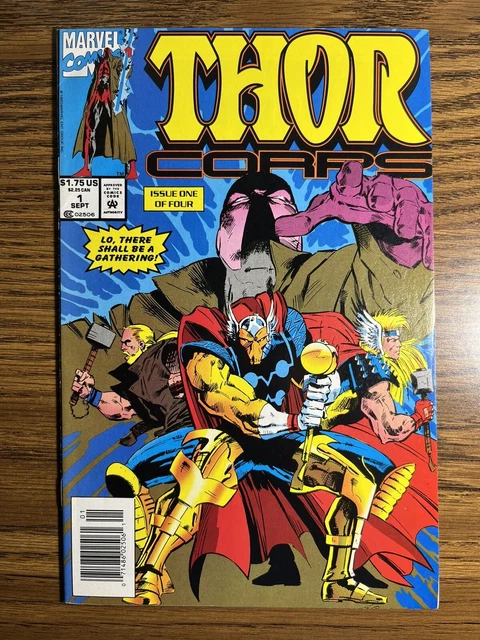 Thor Corps 1 Newsstand Variant Captain America Beta Ray Bill Marvel Comics 1993