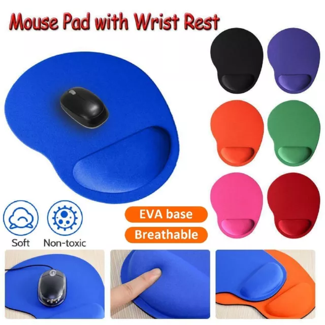 Ergonomic Comfort Mouse Pad Wrist Support Mouse Pad Mice Mat Computer PC Laptop